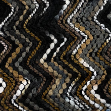 Load image into Gallery viewer, Boucle Wool Chevrons Woven Fabric