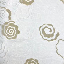 Load image into Gallery viewer, Burnout Lace Woven Fabric- Rosettes