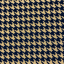 Load image into Gallery viewer, Jacquard Houndstooth Woven Fabric- Mustard and Black