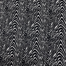 Load image into Gallery viewer, Polyester Rayon Knits - ZigZag Zebra Print