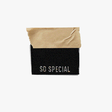 Load image into Gallery viewer, Metallic Side Seam (Black) Woven Labels | pack of 6 labels
