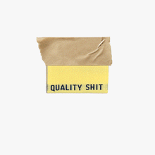 Load image into Gallery viewer, Quality Shit Woven Labels by KATM | Package of 6 labels