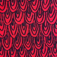 Load image into Gallery viewer, Rayon Knits - Red and Black Feathers