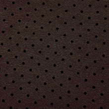 Load image into Gallery viewer, Rayon Knits- Burnout Velvet Swiss Dots- Brown