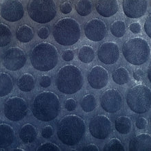 Load image into Gallery viewer, Printed Burnout Chenille Woven Fabric- Navy