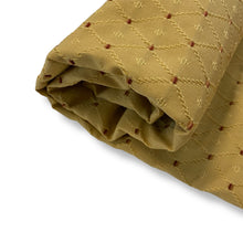 Load image into Gallery viewer, 065 Yellow Gold Trellis Deadstock Remnant 1m Bundle