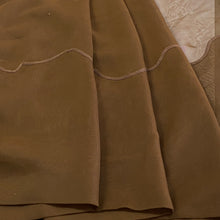 Load image into Gallery viewer, 167 Brown Sheer Woven Deadstock Remnant 3m Bundle