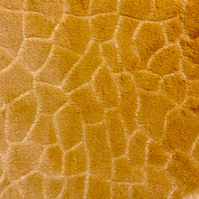 Load image into Gallery viewer, Printed Burnout Chenille Woven Fabric - Mustard