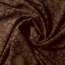 Load image into Gallery viewer, Crêpe Georgette Woven Fabric- Riverbed Pebbles