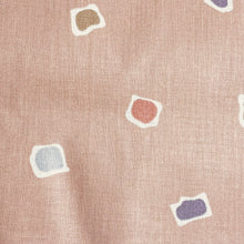 Load image into Gallery viewer, Vintage Screen Printed Coated Cotton Woven Fabric- Pink Confetti
