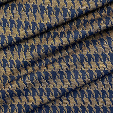 Load image into Gallery viewer, Double Knit- Houndstooth-Old Gold
