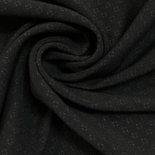 Load image into Gallery viewer, Jacquard Woven Fabric- Green and Black Dots