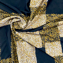 Load image into Gallery viewer, Printed Polyester Jersey- Abstract Squares