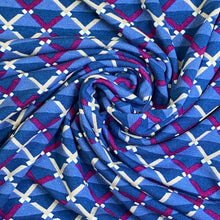 Load image into Gallery viewer, Premium Knits- Bamboo Jersey - Lattice Print