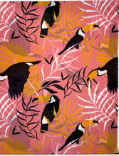Load image into Gallery viewer, Selena Silk/Cotton Woven (Tropicalia Pink)