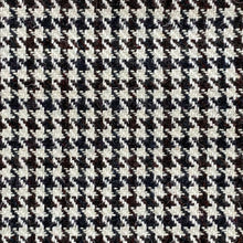 Load image into Gallery viewer, Wool Woven Fabric- Brown Houndstooth