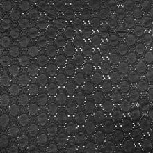 Load image into Gallery viewer, Eyelet Stretch Lace- Black