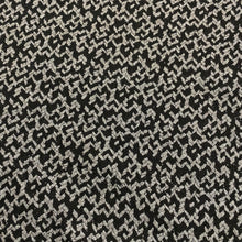 Load image into Gallery viewer, Double Knit- Chevrons- Light Grey and Black
