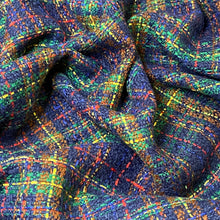 Load image into Gallery viewer, Wool - Poly Woven Fabric - Multicoloured Tartan