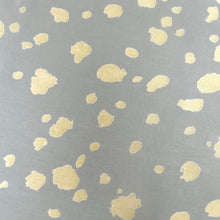 Load image into Gallery viewer, Silk/ Rayon Woven Fabric - Blue Speckled Eggshell Print