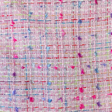 Load image into Gallery viewer, Woven Fabric - Boucle Tweed- Pink