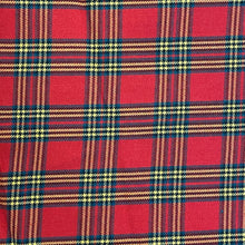 Load image into Gallery viewer, Polyester Rayon woven fabric -Royal Stewart-Style Tartan