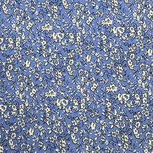 Load image into Gallery viewer, Periwinkle Ditsy Floral Cotton Broadcloth - Woven Fabric - Blue/White