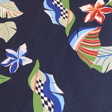 Load image into Gallery viewer, Mid-weight 100% Cotton Sateen - Midnight Riviera