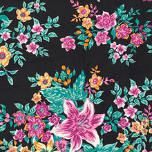 Load image into Gallery viewer, Lightweight Cotton - Midnight in the Garden