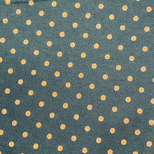 Load image into Gallery viewer, 100% Cotton Voile Woven - Moss and Marigold Polkadot