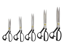 Load image into Gallery viewer, Traditional Fabric Shears, 10”, Rubber Handle