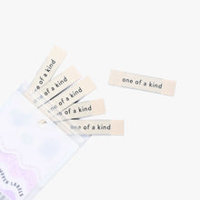 Load image into Gallery viewer, One of a Kind Woven Labels by KATM | Pack of 6 Labels