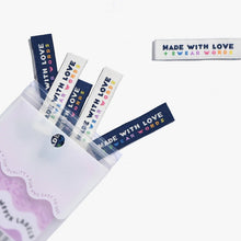 Load image into Gallery viewer, Made With Love & Swear Words Woven Labels | Pack of 6 Labels