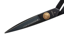 Load image into Gallery viewer, Midnight Edition Fabric Shears, 8”, Rubber Handle
