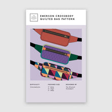 Load image into Gallery viewer, Emerson Crossbody Bag, Paper Sewing Pattern
