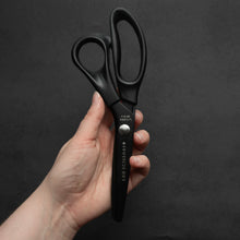 Load image into Gallery viewer, Midnight Edition LIGHTWEIGHT Gift Set, 10” Lightweight Fabric Shears, 9" Lightweight Pinking Shears, Thread Snip
