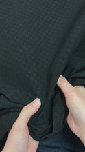 Load and play video in Gallery viewer, Jacquard Woven Fabric- Green and Black Dots