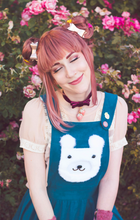 Load image into Gallery viewer, CUT/SEW Beginner Friendly Bear Pinafore Sewing Pattern