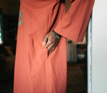 Load image into Gallery viewer, Close up of side pocket. Model has hand partially in pocket.