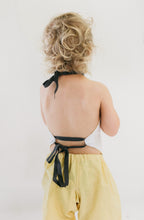 Load image into Gallery viewer, Back view of todler wearing Turkish Bloomers and Japanese Kintaro