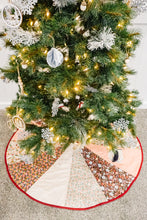 Load image into Gallery viewer, 12 Piece Christmas Tree Skirt Sewing Pattern