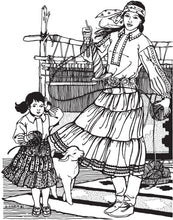 Load image into Gallery viewer, 120 Navajo Blouse and Skirt