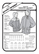 Load image into Gallery viewer, image of cover for oregon jacket sewing pattern