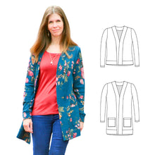 Load image into Gallery viewer, Harper classic knit cardigan and duster