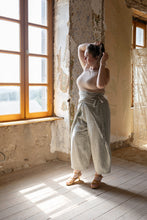 Load image into Gallery viewer, Phen, Pantalon croisé à nouer