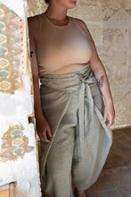 Load image into Gallery viewer, Phen, Pantalon croisé à nouer