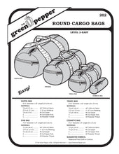 Load image into Gallery viewer, image of the cover for 202 Round Cargo Bags