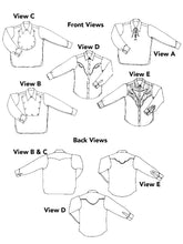 Load image into Gallery viewer, 212 Five Frontier Shirts - PDF pattern