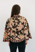 Load image into Gallery viewer, Back view of View A. Woman is standing with hands by her side in front of a white backdrop.