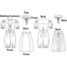 Load image into Gallery viewer, 253 Vintage Bathing Costume